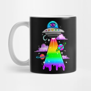 Trippy ufo Mug